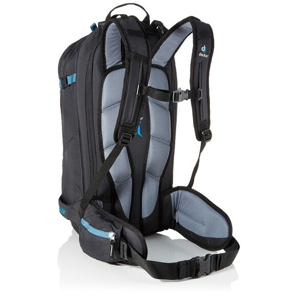 Deuter Freerider Pro 30 Ski Tour Snow Travel Alpine Hiking Black 30L Backpack - Picture 4 of 7